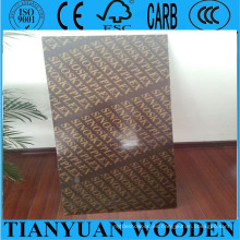 Brown Film Faced Plywood / Brown Encofrado de madera contrachapada / Brown Shuttering Plywood